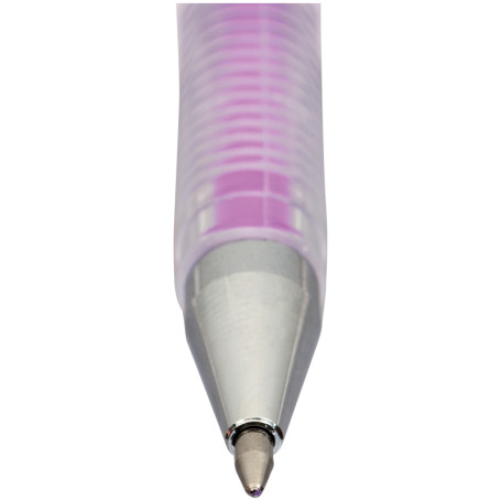 Ручка гелевая Crown "Hi-Jell Pastel" пастель ассорти, 0,8мм