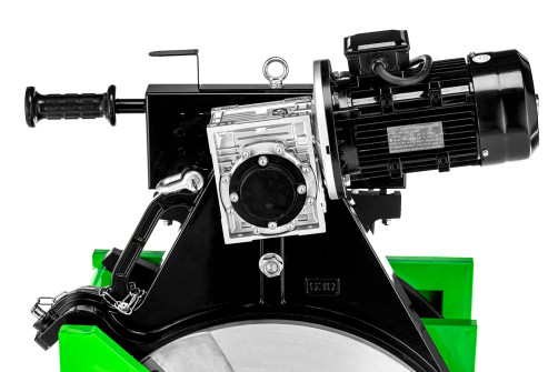 The device for butt welding of HDPE pipes PROSVAR With 630 CNC
