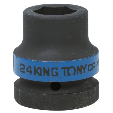 Головка торцевая ударная шестигранная 1", 24 мм KING TONY 853524M
