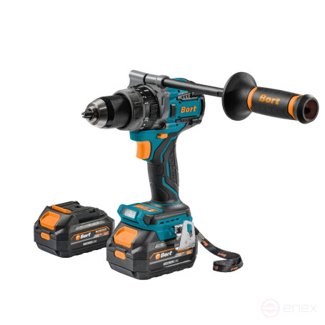 Cordless impact drill BORT BAB-21Ix2Li-XDK (2x4Ah+battery)