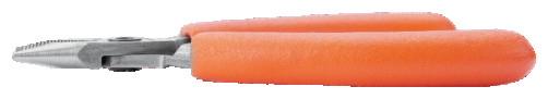 Плоскогубцы с удлиненными полукруглыми рифлеными губками, 144 мм
