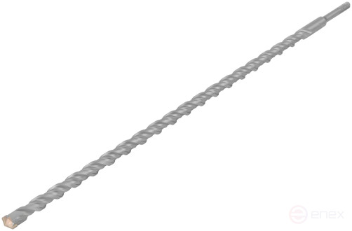 Бур по бетону SDS PLUS, Профи, W-образная вставка, двойная спираль, 18 х 600 мм