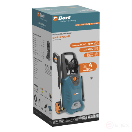Мойка высокого давления BORT BHR-2700-R