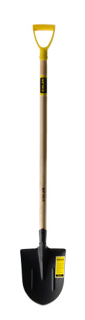 Лопата штыковая универсальная с деревянным черенком 960 мм и ручкой ЛШУЧ3р