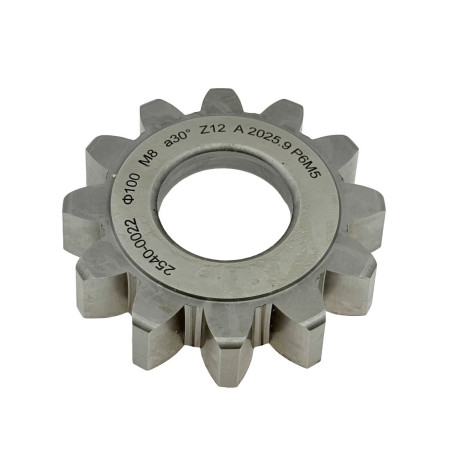 Disk chisel M 8.0, z=12, 30°, D=96 mm, d=44.45 mm (2540-0022) TORNERI T028203