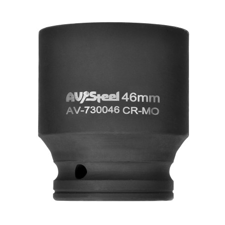 Головка ударная 3/4" шестигранная 46 мм "AV Steel" AV-730046