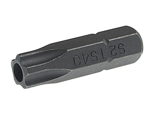 Бита 1/4"DR 5-гранная TORX с отверстием TS40Hх25мм JTC