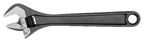 Ключ разводной оксидированный, длина 205/захват 27 мм