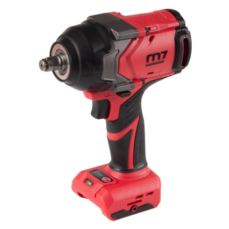 MIGHTY SEVEN Гайковерт аккумуляторный ударный 1/2", 1600 Нм, 18 В, без аккумулятора и ЗУ