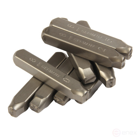 The digital stamps are 8mm (HRC 60+-2 deg. DIN 1451) JTC