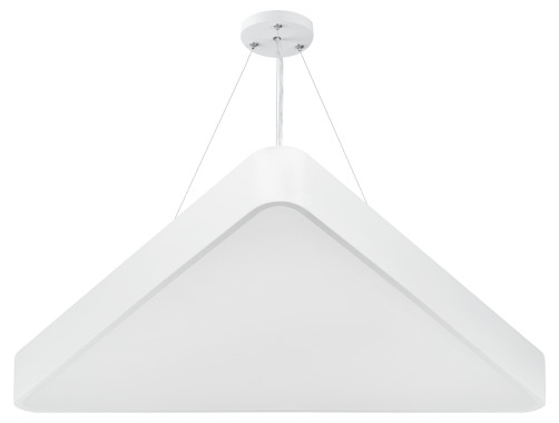 Светильник LED ЭРА Geometria SPO-151-W-40K-030 Delta 30Вт 4000К 3000Лм IP40 600*80 белый подвесной драйвер внутри