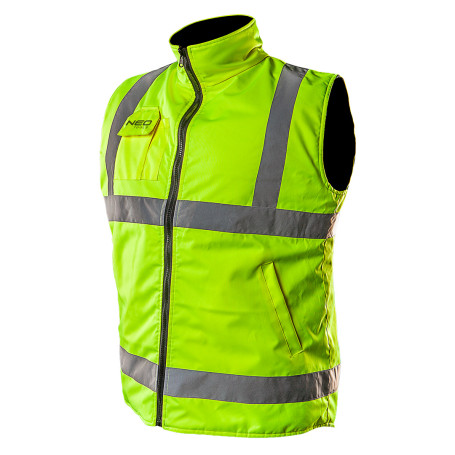 Work vest , double-sided, one side reflective, size XXXL, 81-520-XXXL