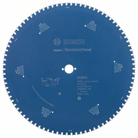 Expert for Sandwich Panel saw blade 450 x 30 x 3.4 mm, 86
