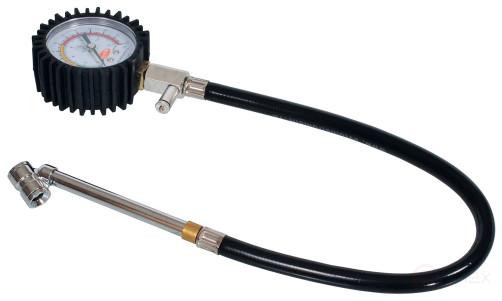 Манометр (0.50-12.50 bar) со шлангом и быстросъёмной насадкой (АвтоDело) 42302