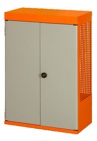 2-door wall tool cabinet blue 900 x 250 x 602 mm