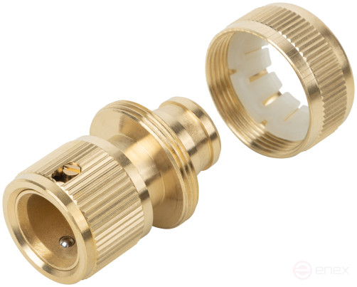 Соединитель, латунь 3/4"