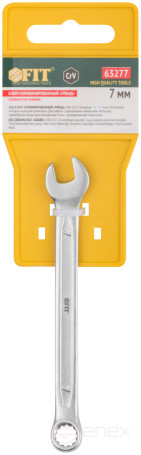 Ключ комбинированный усиленный "Гранд", CrV, холодный штамп 7 мм