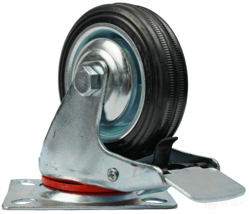 Swivel wheel bearing with brake RAD AB 75