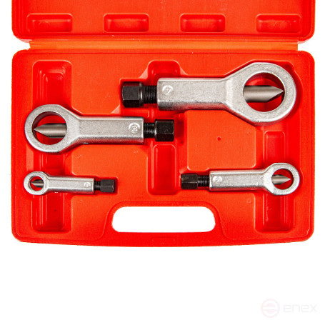 Set of nutcutters ER-10927: (9-12, 12-16, 16-22, 22- 27mm) 4p. in the EUREKA case /1/10