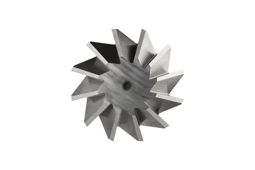 Milling cutter for processing grooves of the “reverse dovetail” type C83132.0X60