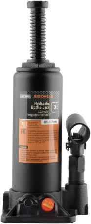 Домкрат гидр. 3.0т (195-373 мм) АвтоDело (43303)