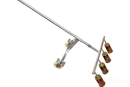 Газовоздушная горелка Brima ГВ-4РВТ-850 с тележкой