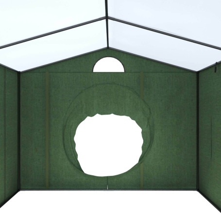 Палатка сварщика МногоТентов (ПС-3) 3x3 м (Стены брезент ОП/крыша ткань ПВХ)
