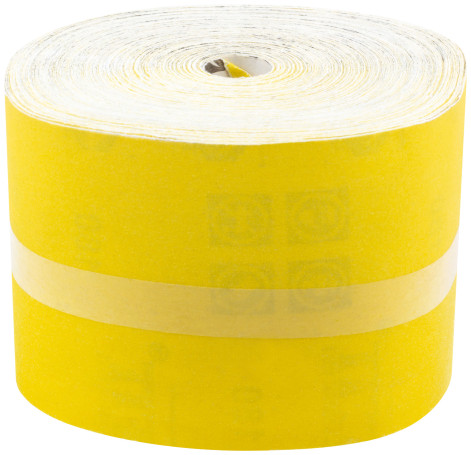 Paper-based grinding roll, aluminum-oxide abrasive layer 115 mm x 50 m, P 180