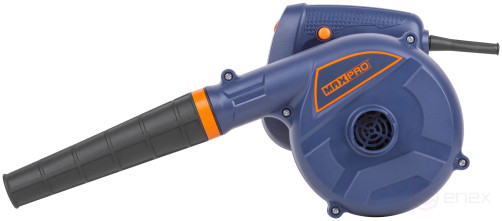 MAX-PRO Воздуходувка-пылесос 600 Вт; 6000-16000 об/мин; 3500 л/мин; 1,5 кг; дополнительные щетки; коробка
