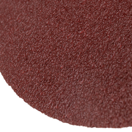 Abrasive disc on a pile basis with Velcro, without holes, P 40, 125 mm, 10 pcs. Kranz