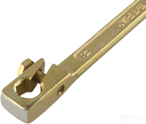 Ключ прокачной 9*11 (с поджимом)(с 2-мя болтами) BERIL