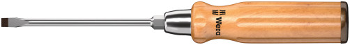 930 A SL Power slotted screwdriver with wooden handle, 0.6 x 3.5 x 90 mm