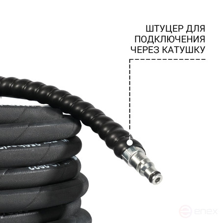 Шланг высокого давления BORT BHS-10-Steel-R