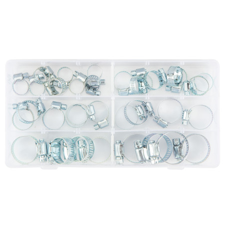 Clamps, set of 34 pcs.