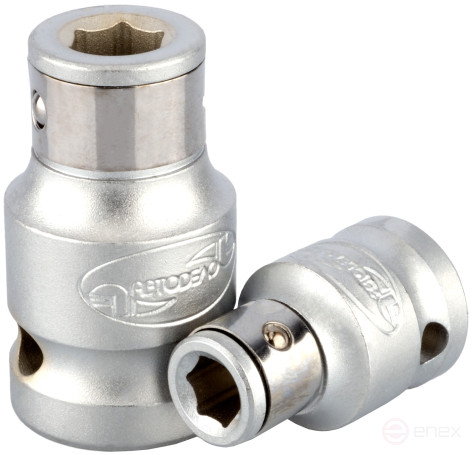 Переход адаптер для бит-вставок 1/2">--< 5/16" (АвтоDело) 39232