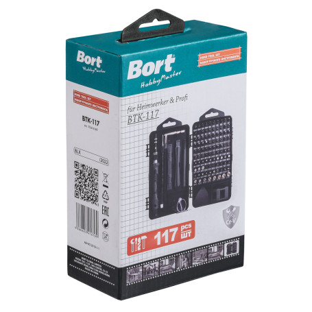 BORT BTK-117 Hand Tool Kit