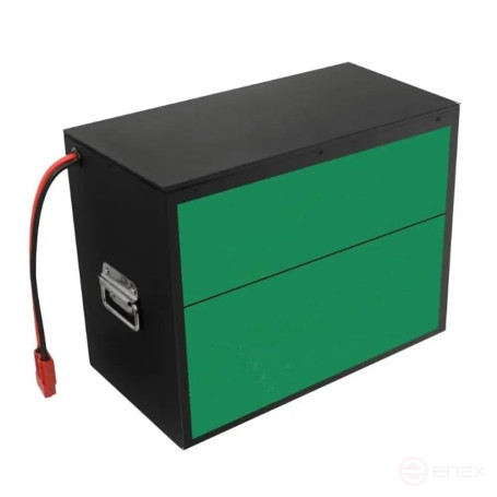 Lithium Traction battery LITJET GREEN LiFePO4 72V 50Ah 3.6kWh w Monitor IP67