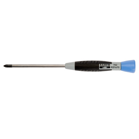 Precision screwdriver for Pozidriv PZ screws 1x75 mm