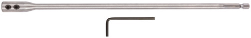 Удлинитель для перовых сверл с хвостовиком под биту 300 мм