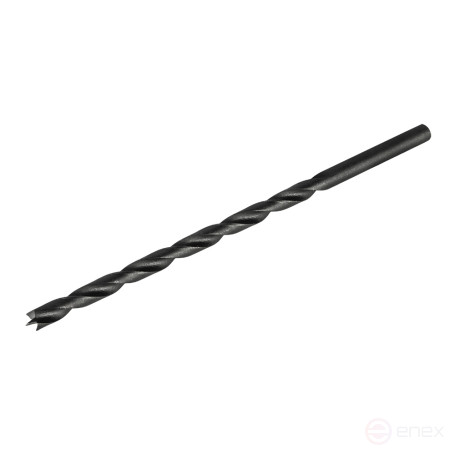 Wood drill bit PRACTICE 8 x 200 mm, W-sharpening, (1 pc.) blister, Profi series (775-617)