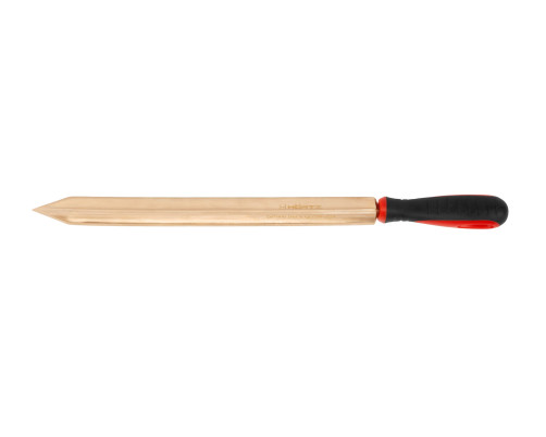 Triangular scraper 26x425 mm handle fiberglass intrinsically safe 224-1004 BeCu, HORTZ
