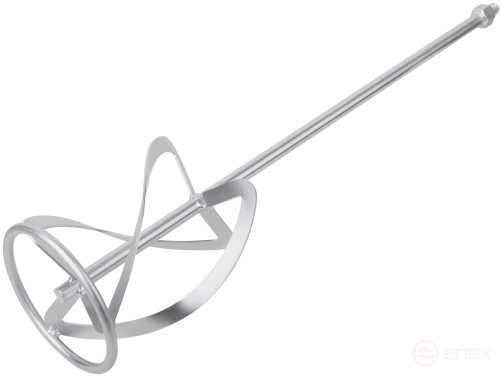 Миксер для легких строительных смесей усиленный Профи, хвостовик М14, 140х590 мм