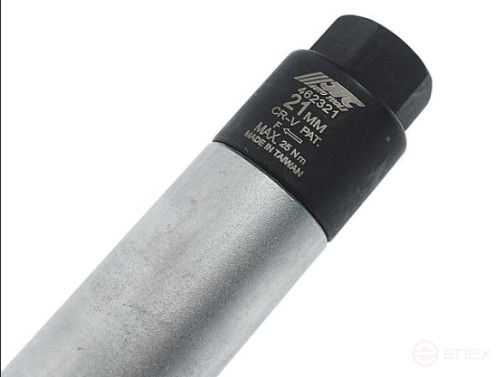 Candle head 3/8" 21mm 12-sided with fixed tightening force JTC