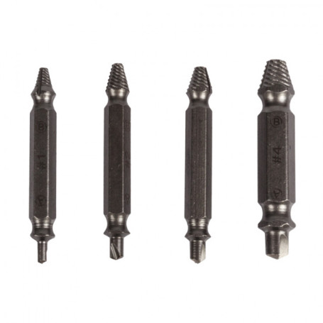 A set of extractors for screws Profi Kranz