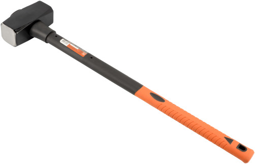 Forged sledgehammer with a long fiberglass handle 5kg (Avtodor) 30307