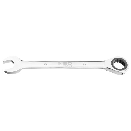 Key combined with ratchet, 32 mm