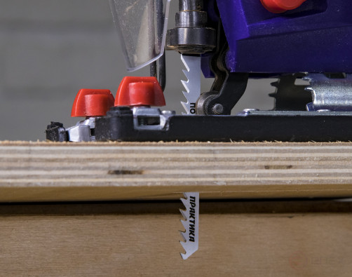 Пилки для лобзика по дереву, ДСП ПРАКТИКА тип T144DF 100 х 75 мм, грубый рез, BIM (2шт.) (034-625)