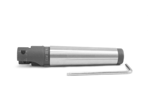 End mill 25 with mechanical fastening 4gr. pl. APKT 1604.. Z=2 KM3 AE390-R025.16.02.MT3 "Russian Tool" (RI)