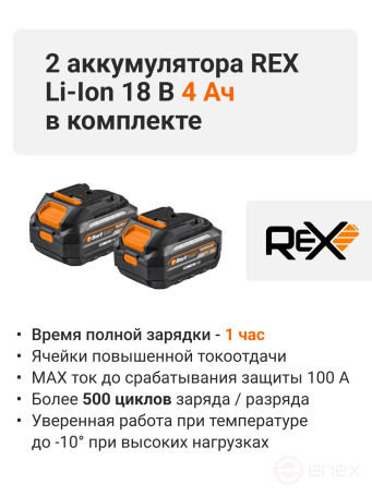 Cordless impact drill BORT BAB-21Ix2Li-XDK (2x4Ah+battery)