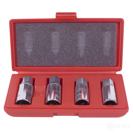 Набор шпильковертов роликовых, 6, 8, 10, 12 мм, 4 предмета МАСТАК 109-20004